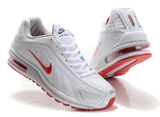 New Men\'S Nike Air Max Ltd White/Red